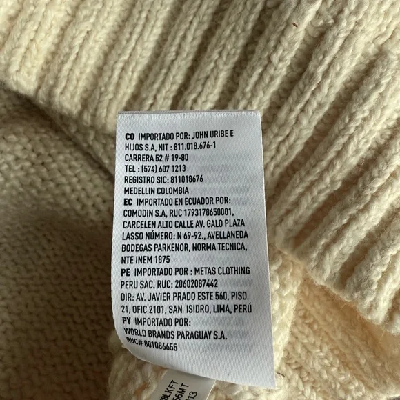 American Eagle Outfitters Brown and Cream Fair Isle Crew Neck Sweater - Picture 8 of 8